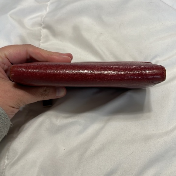 HOBO Vintage Red Leather Wallet - Picture 9 of 11